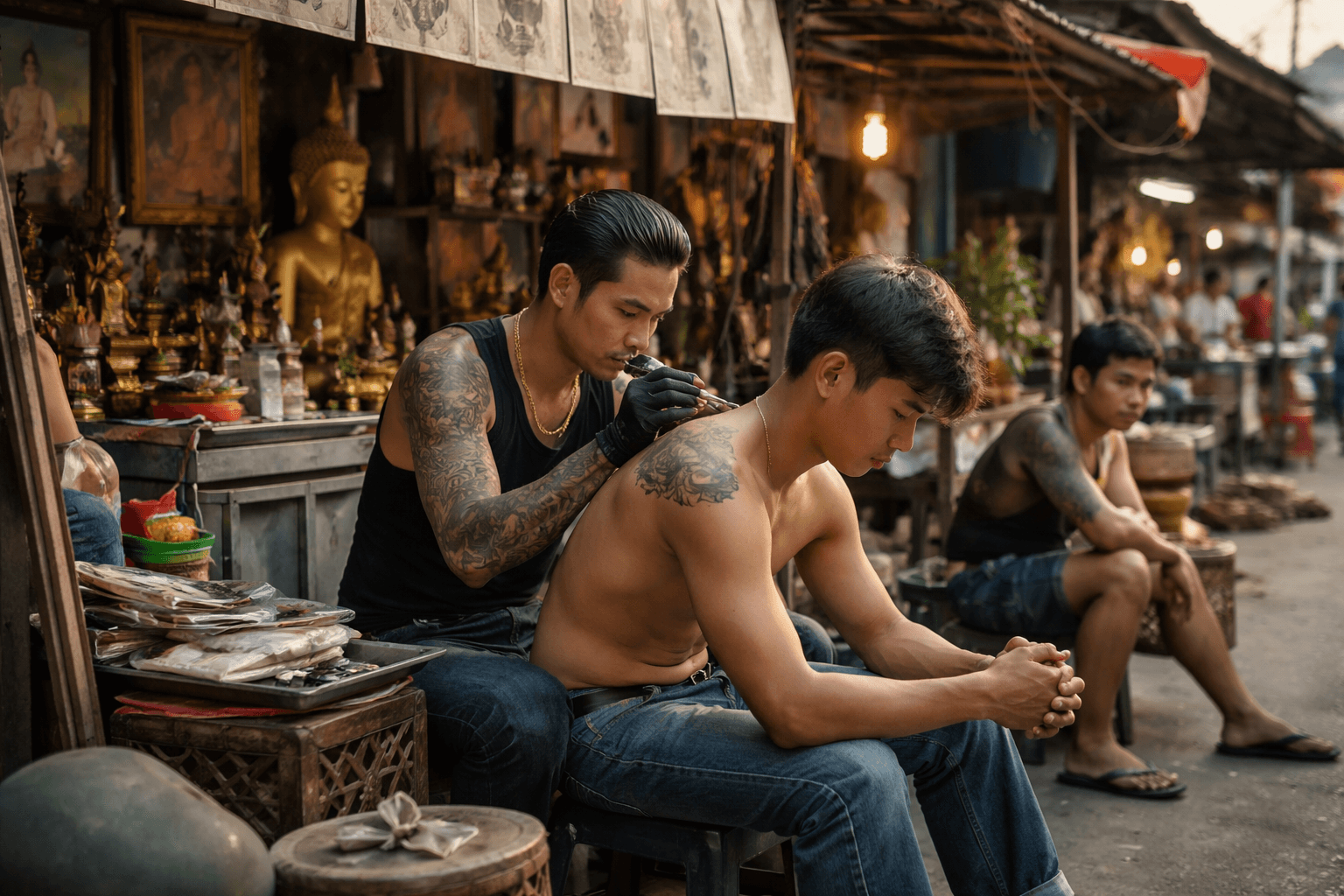 Tattoo in Phetchabun-South, Sing Buri banner