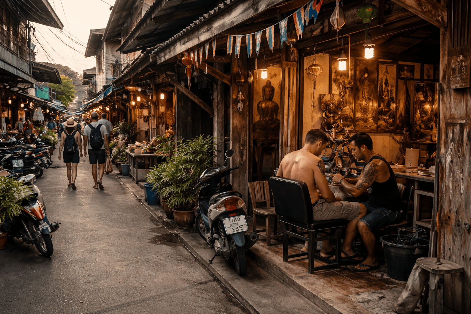 Tattoo in Tak-West (Sing Buri) Neighborhood Guide banner