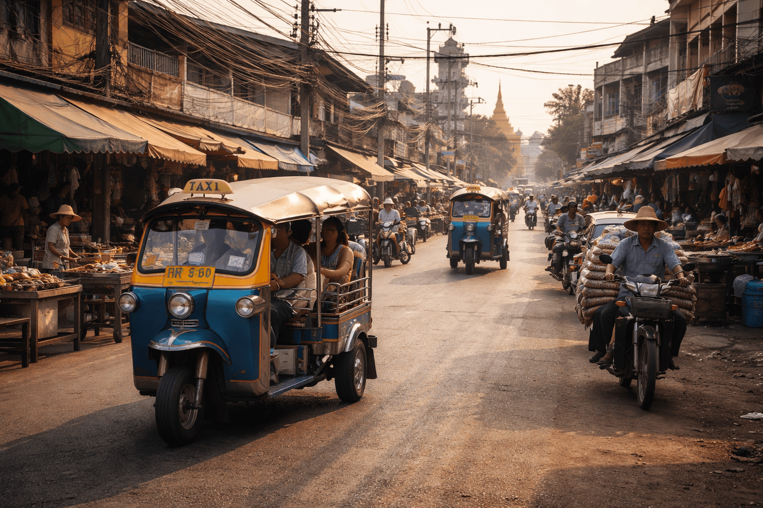 Transport in Phetchabun-South, Sing Buri banner