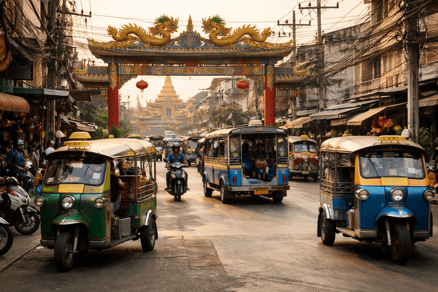 Transport in Suphan-Buri-Center (Sing Buri Gateway) banner