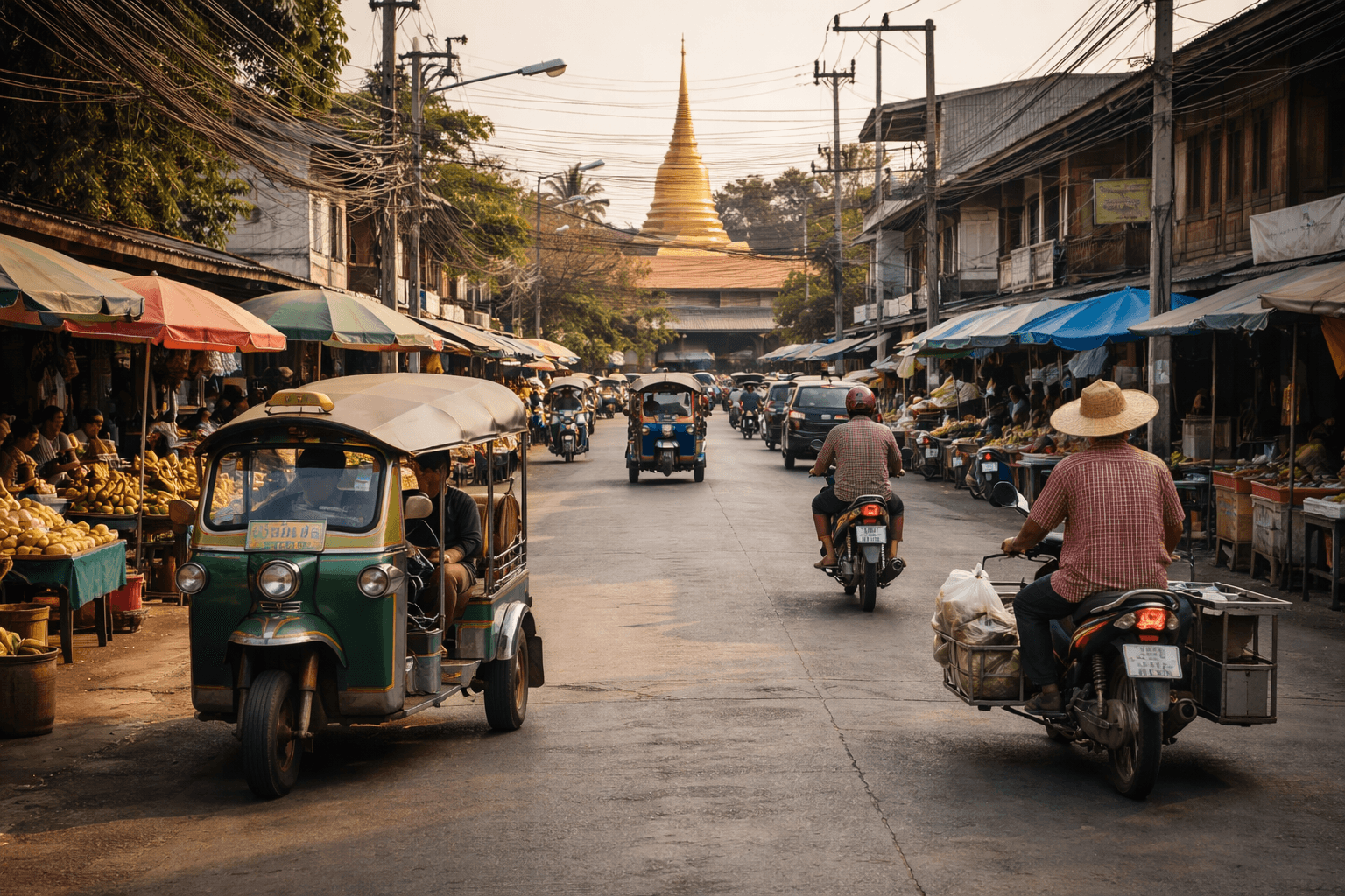 Transport in Tak‑West, Sing Buri banner